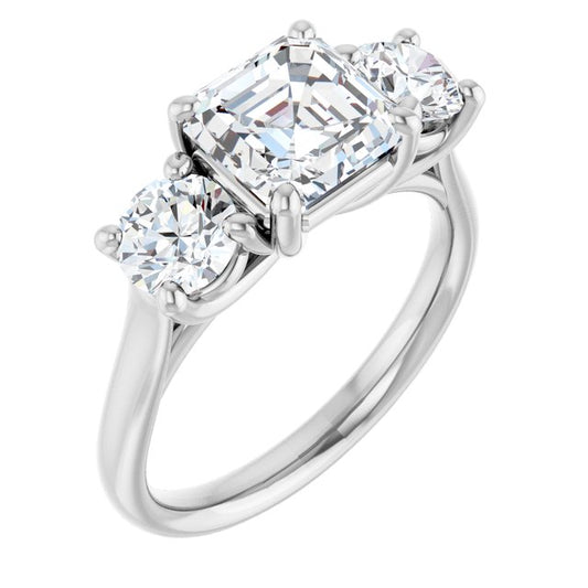 Three-Stone Engagement Ring