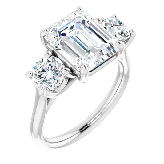 Three-Stone Engagement Ring