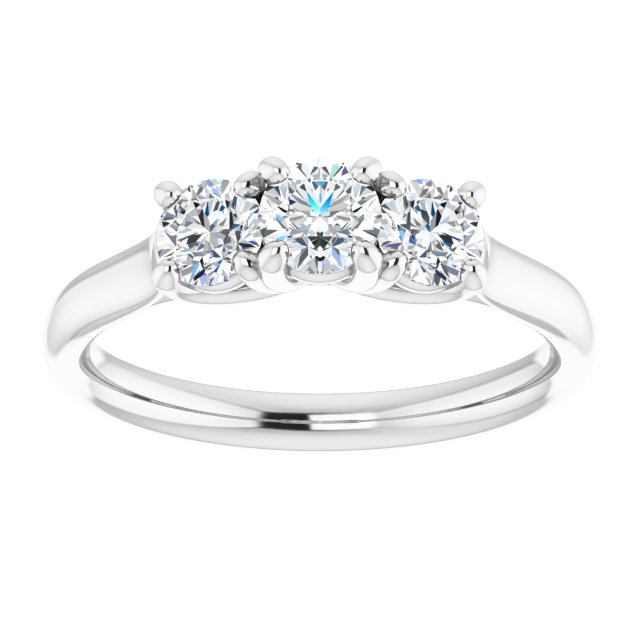 Three-Stone Engagement Ring
