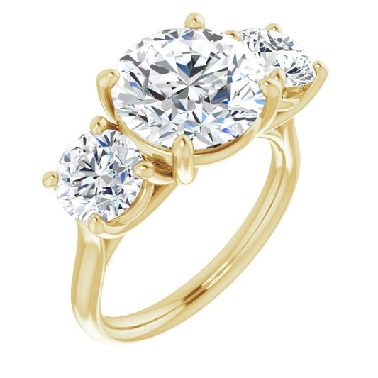 Three-Stone Engagement Ring