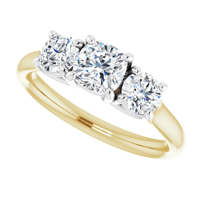 Three-Stone Engagement Ring