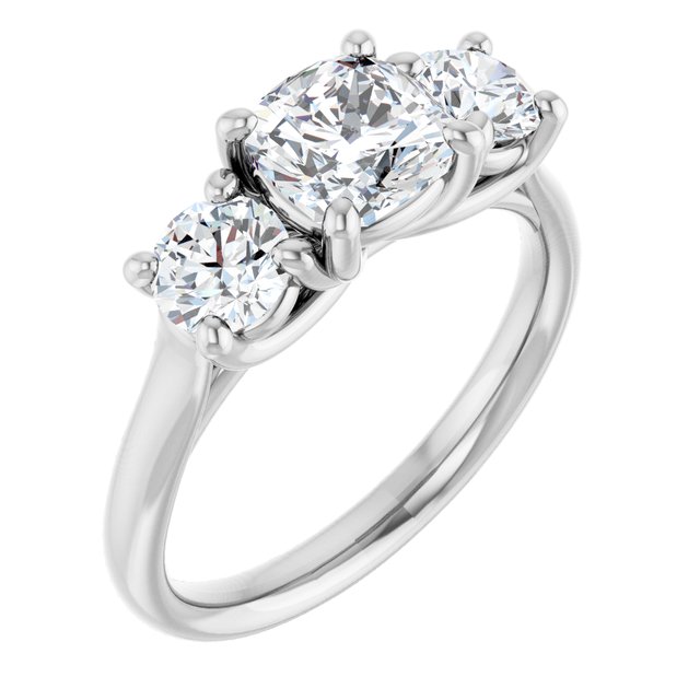 Three-Stone Engagement Ring
