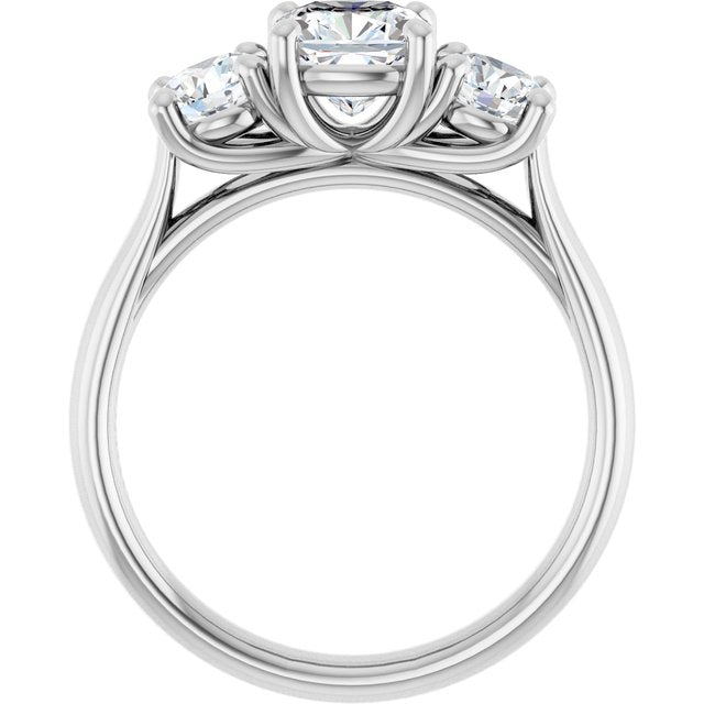 Three-Stone Engagement Ring