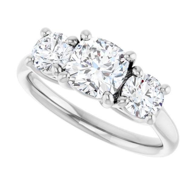 Three-Stone Engagement Ring