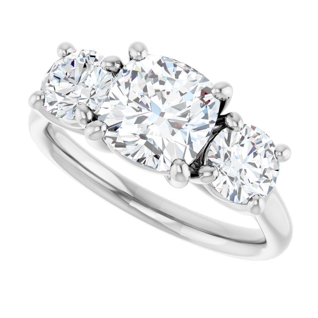 Three-Stone Engagement Ring