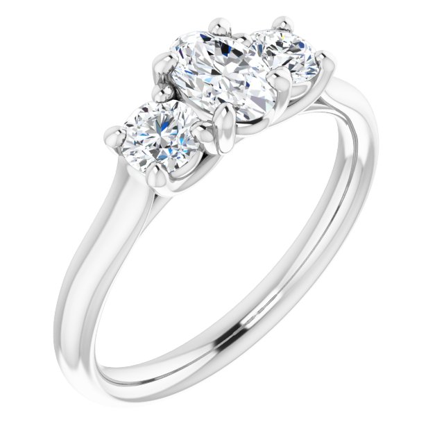 Three-Stone Engagement Ring
