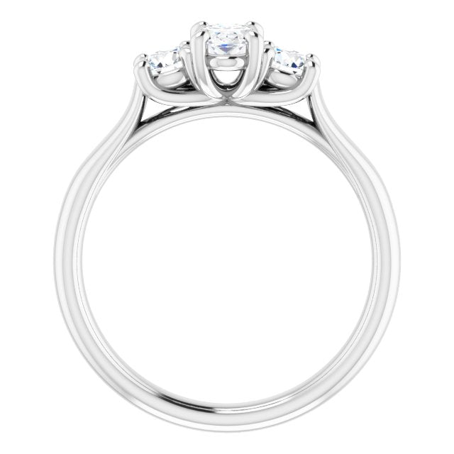 Three-Stone Engagement Ring
