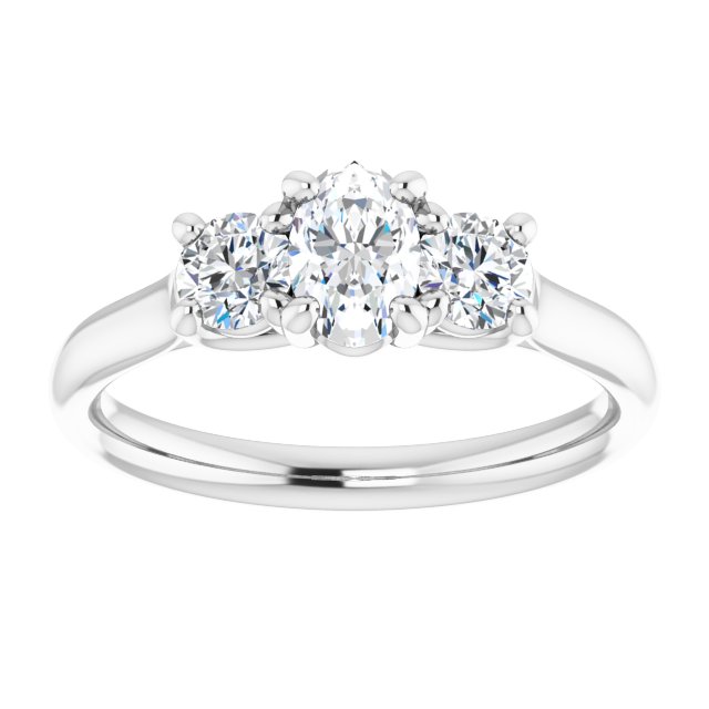 Three-Stone Engagement Ring