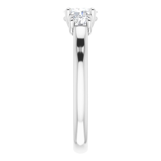 Three-Stone Engagement Ring