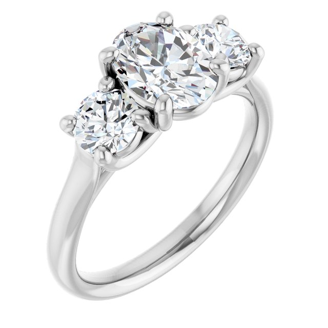 Three-Stone Engagement Ring