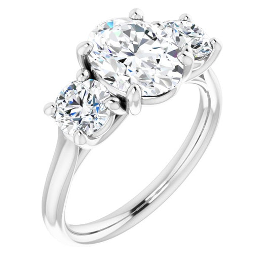 Three-Stone Engagement Ring