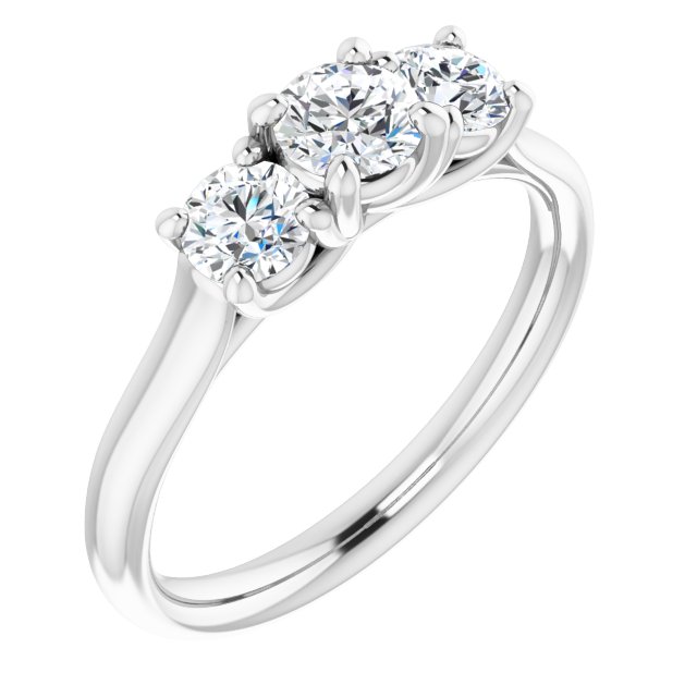 Three-Stone Engagement Ring