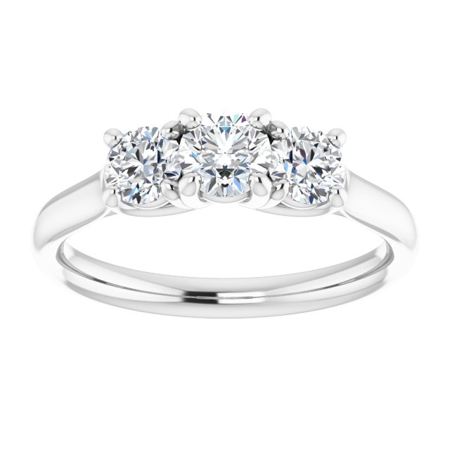 Three-Stone Engagement Ring