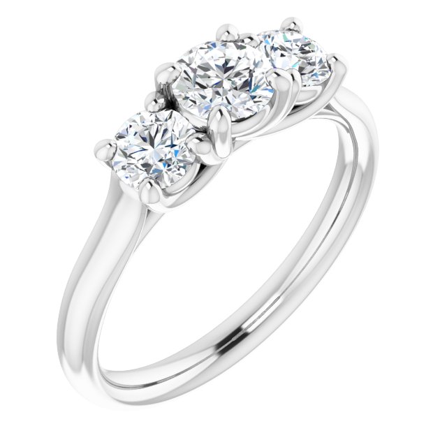 Three-Stone Engagement Ring
