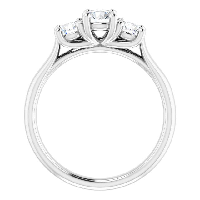Three-Stone Engagement Ring