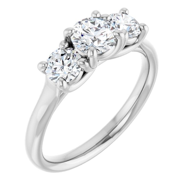 Three-Stone Engagement Ring
