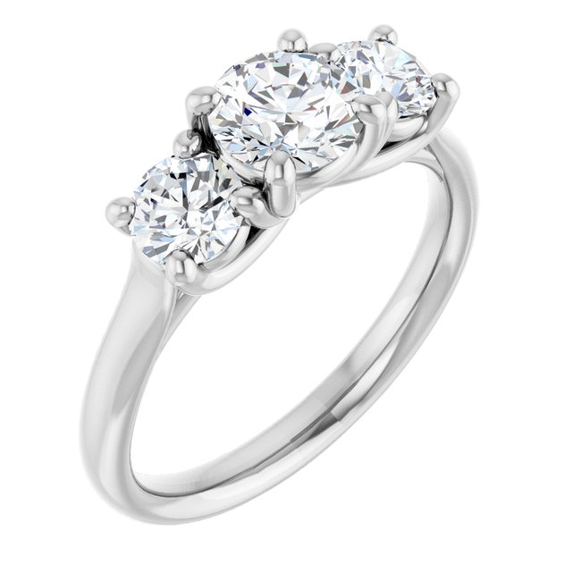 Three-Stone Engagement Ring