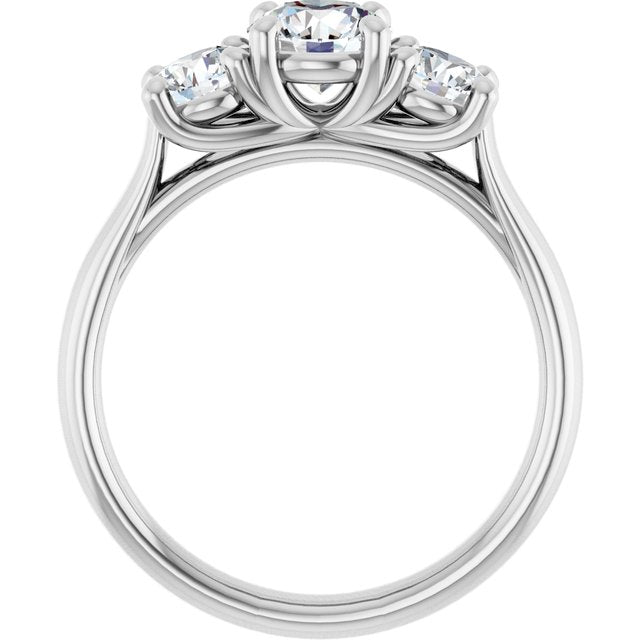 Three-Stone Engagement Ring
