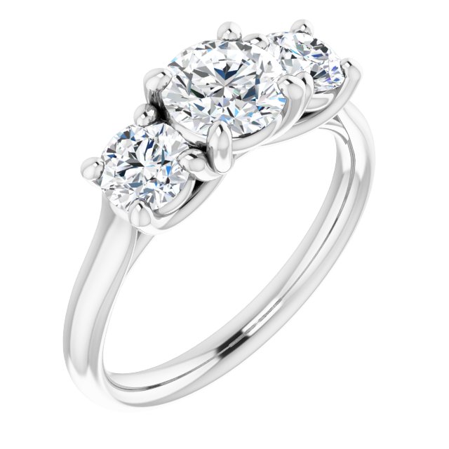 Three-Stone Engagement Ring
