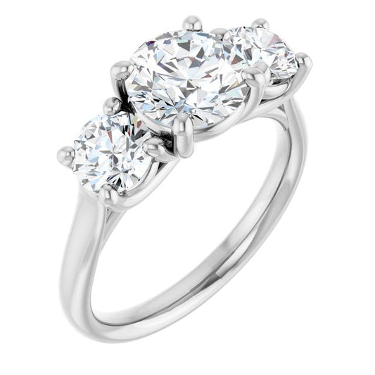 Three-Stone Engagement Ring