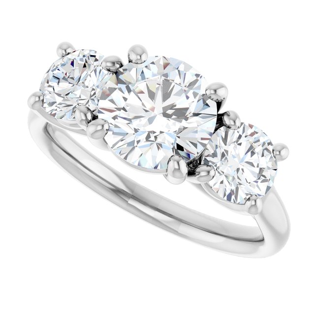 Three-Stone Engagement Ring
