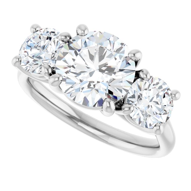 Three-Stone Engagement Ring