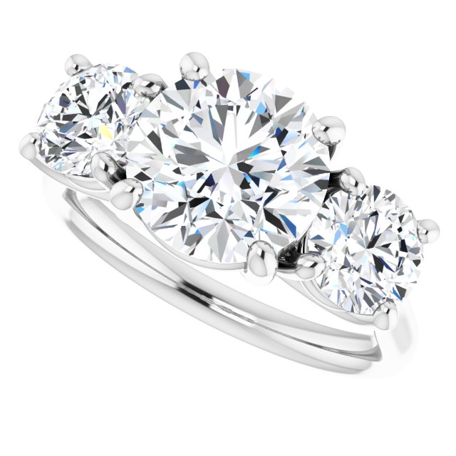 Three-Stone Engagement Ring