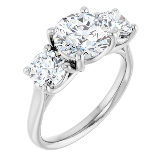 Three-Stone Engagement Ring
