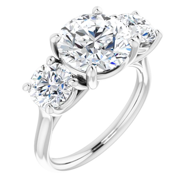 Three-Stone Engagement Ring