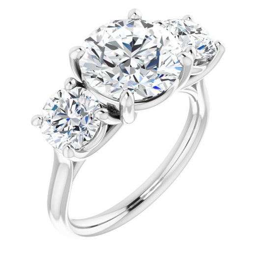 Three-Stone Engagement Ring