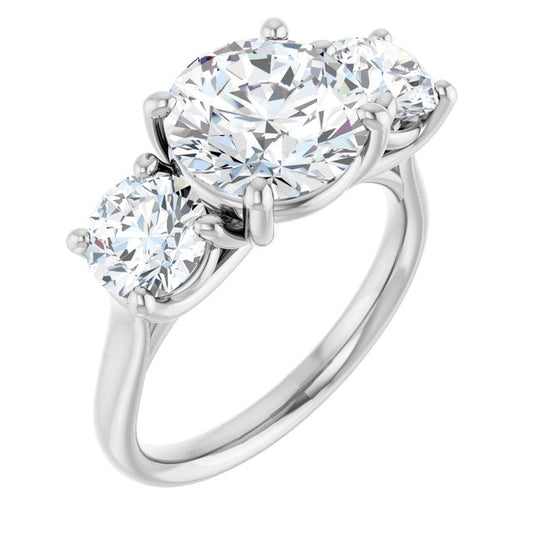 Three-Stone Engagement Ring
