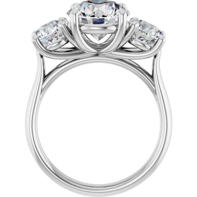 Three-Stone Engagement Ring