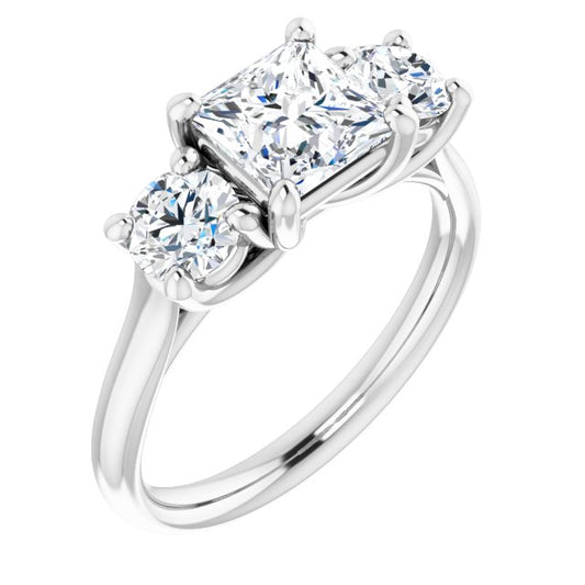 Three-Stone Engagement Ring