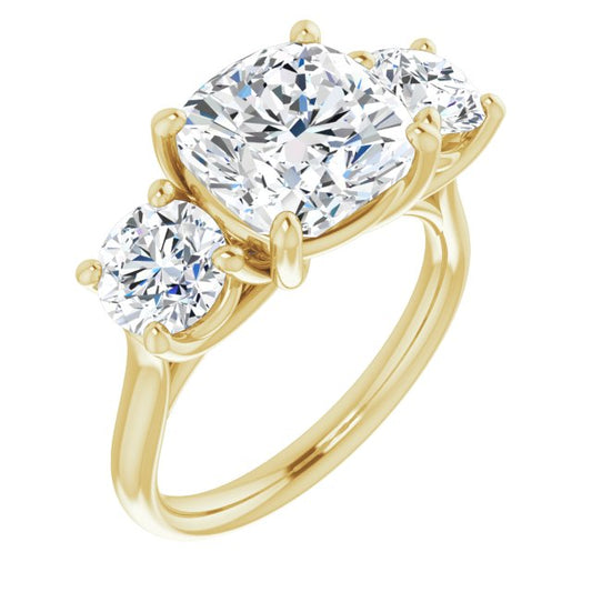 Three-Stone Engagement Ring