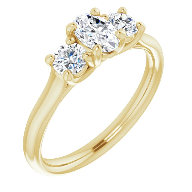 Three-Stone Engagement Ring