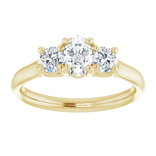 Three-Stone Engagement Ring