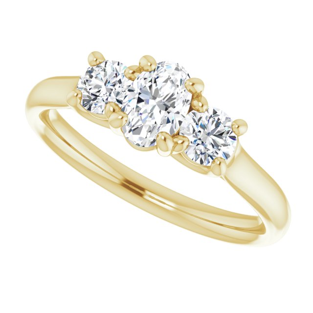 Three-Stone Engagement Ring