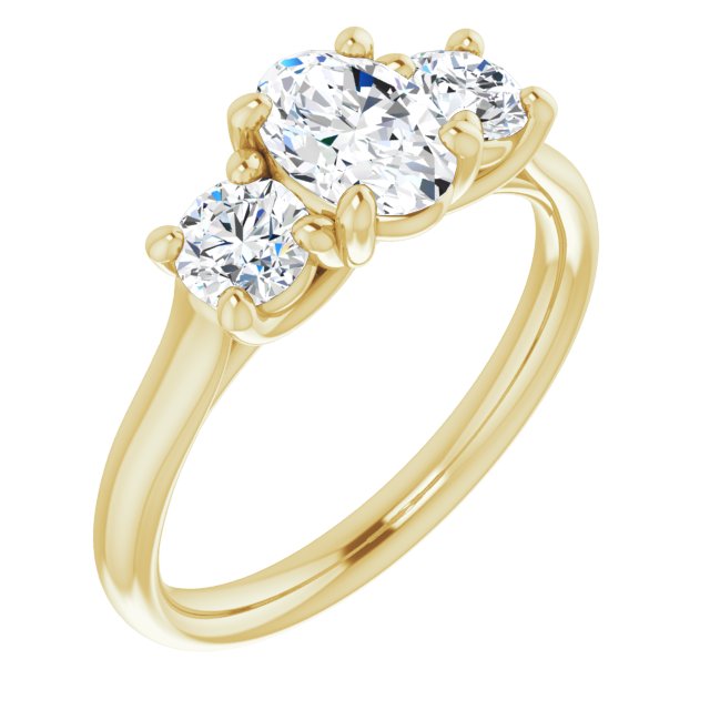 Three-Stone Engagement Ring