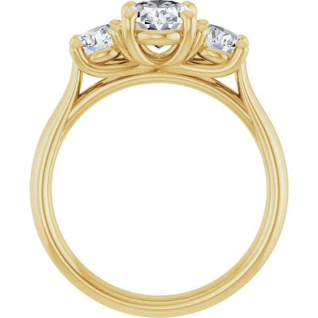 Three-Stone Engagement Ring