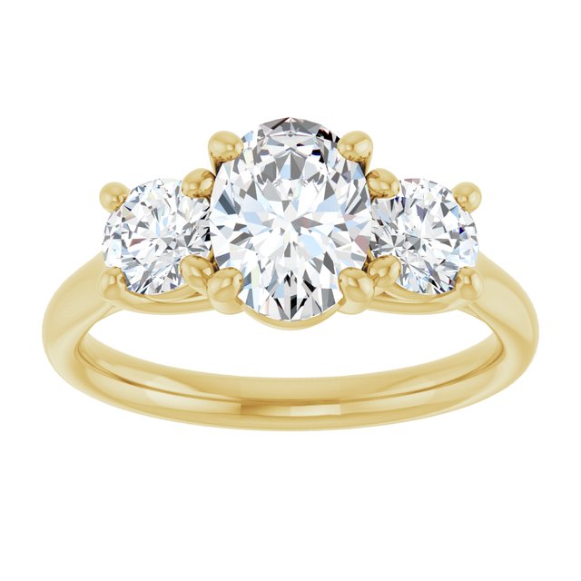 Three-Stone Engagement Ring