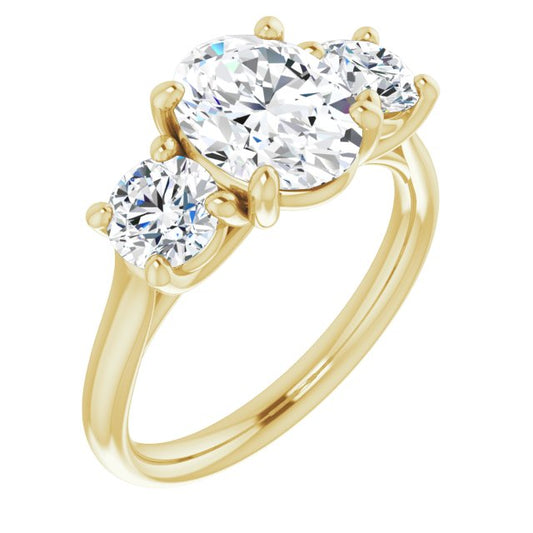 Three-Stone Engagement Ring