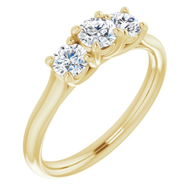 Three-Stone Engagement Ring