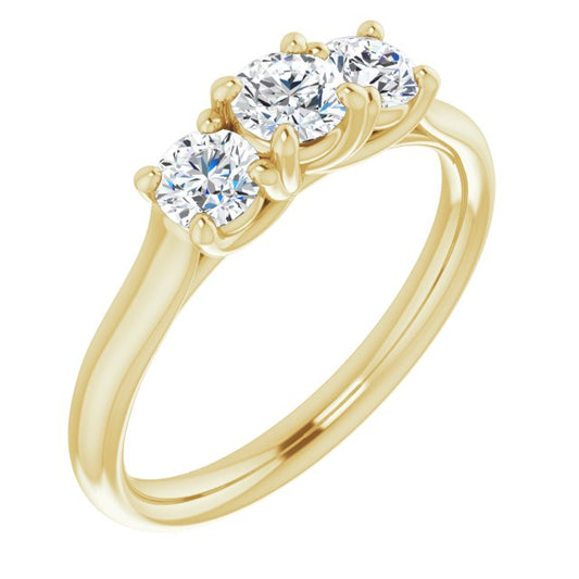 Three-Stone Engagement Ring