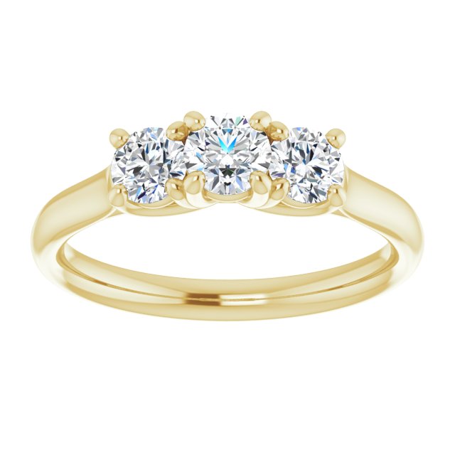 Three-Stone Engagement Ring