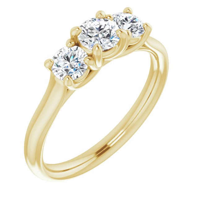 Three-Stone Engagement Ring