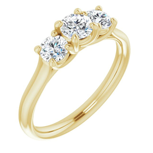 Three-Stone Engagement Ring