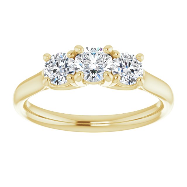 Three-Stone Engagement Ring