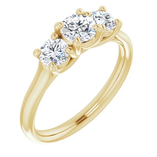 Three-Stone Engagement Ring