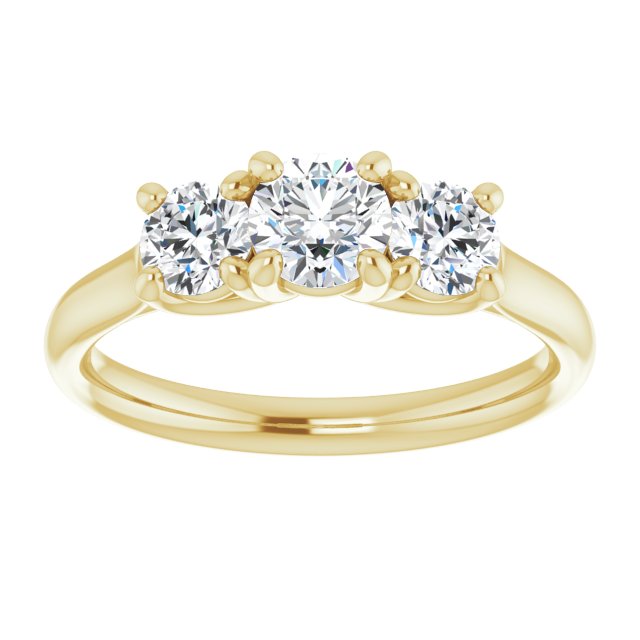 Three-Stone Engagement Ring