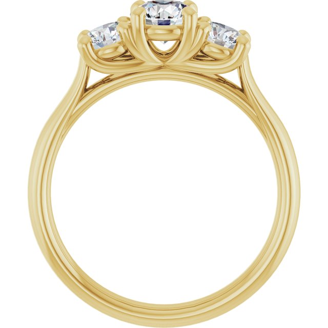 Three-Stone Engagement Ring